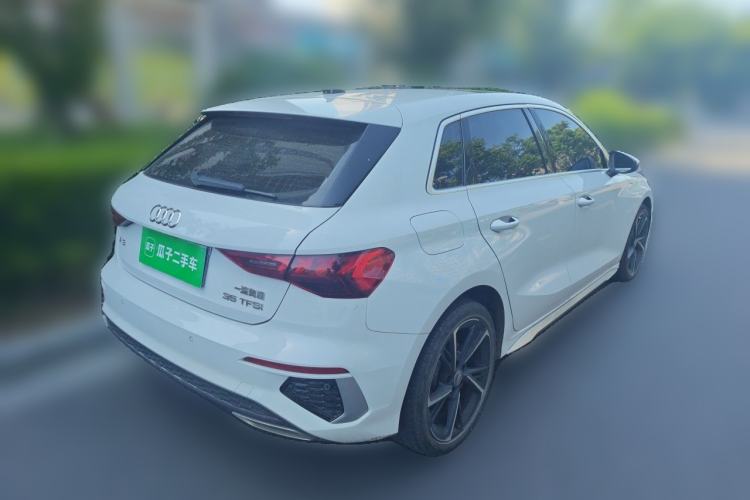 Used Audi A3 2021 Sportback 35 TFSI Fashionable Sports Model Rear Right 45 Deg