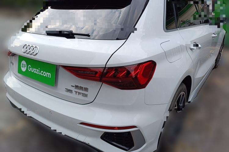 Used Audi A3 2021 Sportback 35 TFSI Advanced Sport Edition Rear Right 45 Deg