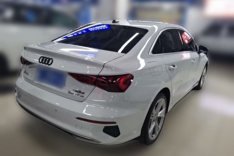 Used Audi A3 2021 A3L Limousine 35 TFSI Fashionable and Elegant Model Rear Right 45 Deg