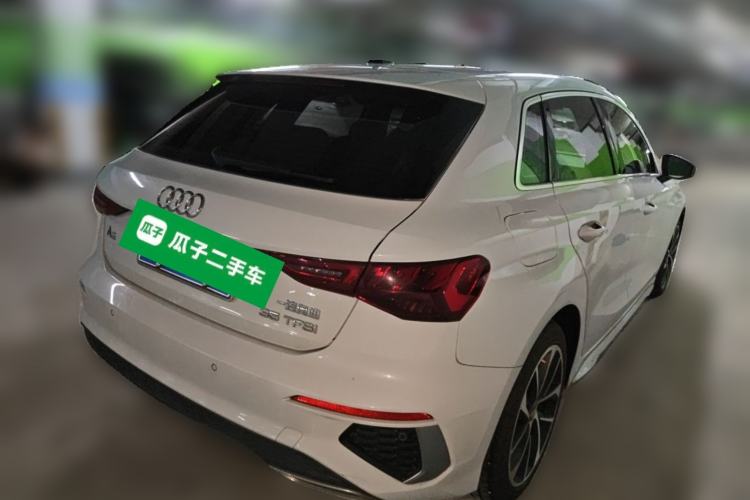 Used Audi A3 2021 Sportback 35 TFSI Advanced Sport Edition Rear Right 45 Deg