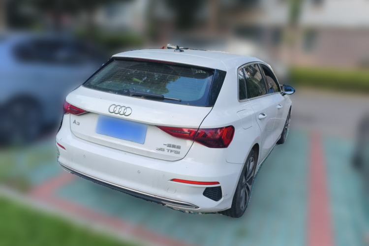 Used Audi A3 2021 Sportback 35 TFSI Ambition Style Edition Rear Right 45 Deg