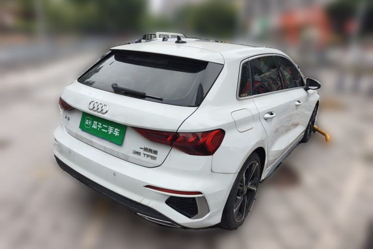 Used Audi A3 2021 Sportback 35 TFSI Fashionable Sports Model Rear Right 45 Deg