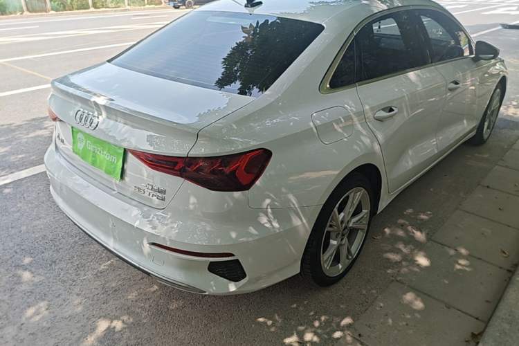 Used Audi A3 2021 A3L Limousine 35 TFSI Fashionable and Elegant Model Rear Right 45 Deg