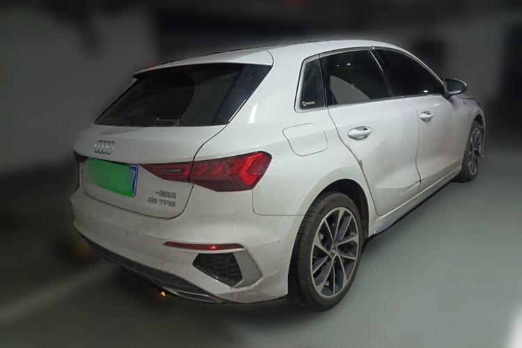 Used Audi A3 2021 Sportback 35 TFSI Advanced Sport Edition Rear Right 45 Deg