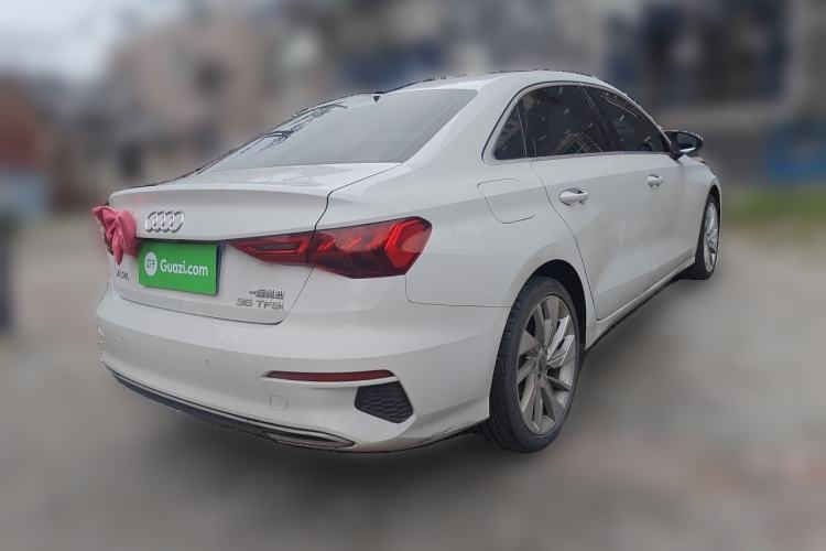 Used Audi A3 2021 A3L Limousine 35 TFSI Luxury Prestige Edition Rear Right 45 Deg