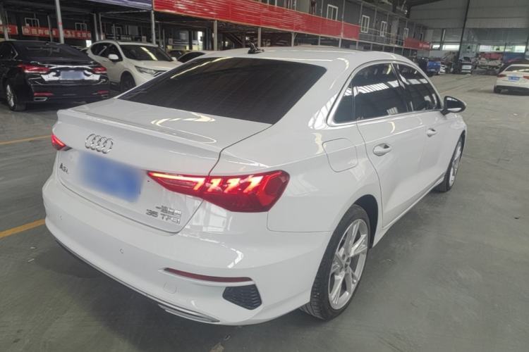 Used Audi A3 2021 A3L Limousine 35 TFSI Fashionable and Elegant Model Rear Right 45 Deg