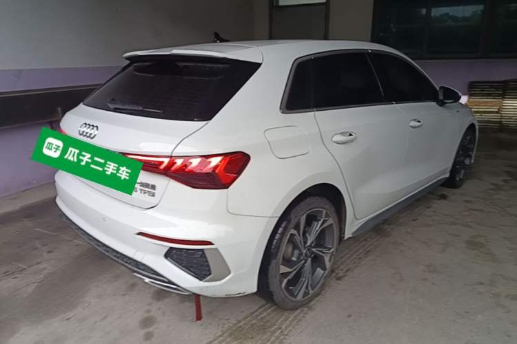 Used Audi A3 2021 Sportback 35 TFSI Luxury Sports Model Rear Right 45 Deg
