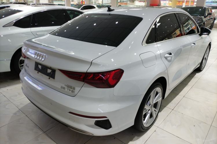 Used Audi A3 2021 A3L Limousine 35 TFSI Fashionable and Elegant Model Rear Right 45 Deg