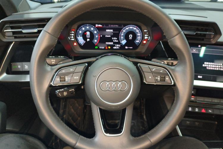 Used Audi A3 2021 A3L Limousine 35 TFSI Fashionable and Elegant Model Steering Wheel