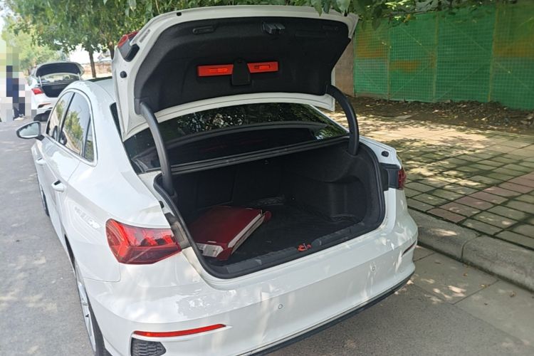 Used Audi A3 2021 A3L Limousine 35 TFSI Fashionable and Elegant Model Trunk