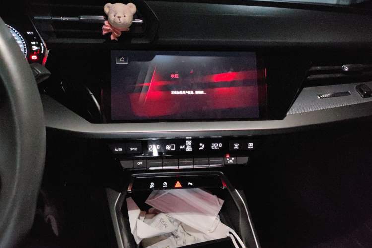Used Audi A3 2022 A3L Limousine 35 TFSI Fashion Sport Model Audio And AC Panel