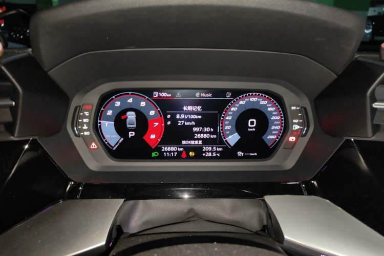 Used Audi A3 2022 A3L Limousine 35 TFSI Fashion Sport Model Instrument Cluster