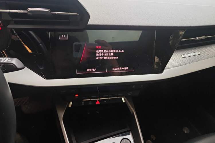 Used Audi A3 2022 Sportback 35 TFSI Stylish and Elegant Model Audio And AC Panel