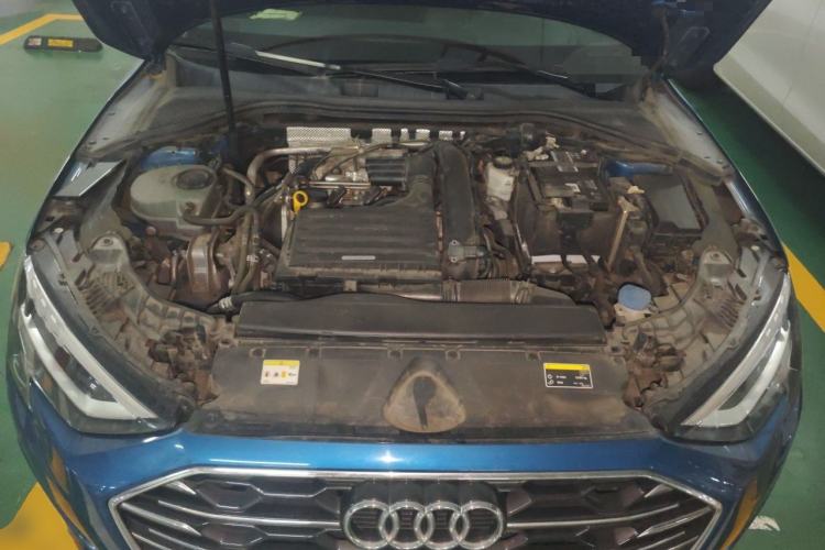 Used Audi A3 2022 A3L Limousine 35 TFSI Fashionable and Elegant Model Engine Bay