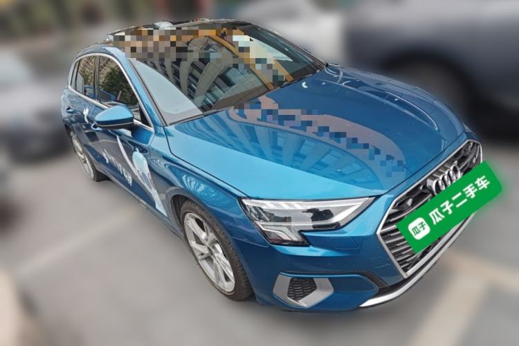 Used Audi A3 2022 Sportback 35 TFSI Stylish and Elegant Model Front Right 45 Deg