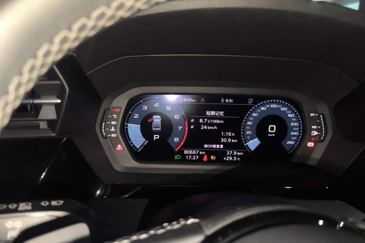 Used Audi A3 2022 A3L Limousine 35 TFSI Fashion Sport Model Instrument Cluster