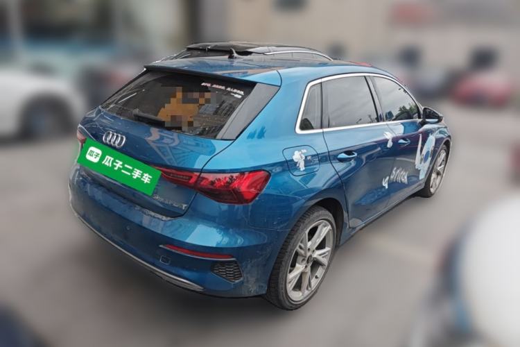 Used Audi A3 2022 Sportback 35 TFSI Stylish and Elegant Model Rear Right 45 Deg