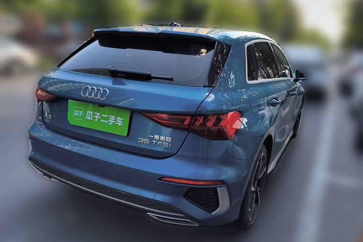 Used Audi A3 2022 Sportback 35 TFSI Fashionable Sports Model Rear Right 45 Deg