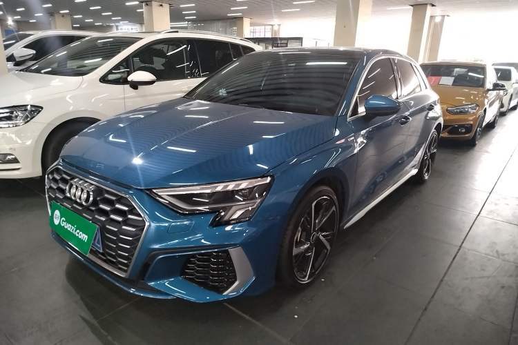 Used Audi A3 2022 Sportback 35 TFSI Fashionable Sports Model Guazi used car, China used car export, Used car for sale, Used cars, Cheapest cars for sale