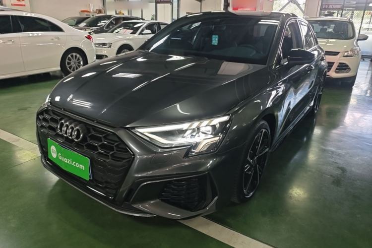 Used Audi A3 2022 Sportback 35 TFSI Fashionable Sports Model Guazi used car, China used car export, Used car for sale, Used cars, Cheapest cars for sale