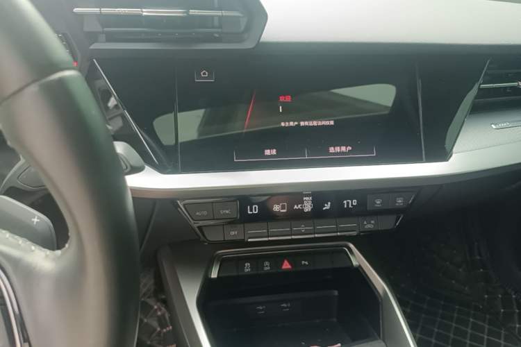 Used Audi A3 2022 A3L Limousine 35 TFSI Fashion Sport Model Audio And AC Panel