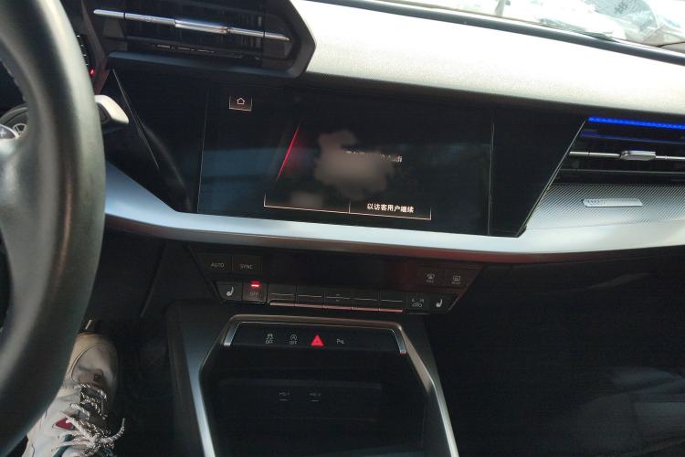 Used Audi A3 2022 A3L Limousine 35 TFSI Fashion Sport Model Audio And AC Panel