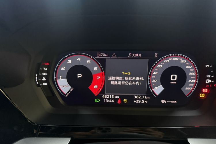 Used Audi A3 2022 Sportback 35 TFSI Fashionable Sports Model Odometer Close Up