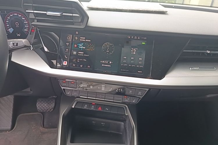 Used Audi A3 2022 Sportback 35 TFSI Fashionable Sports Model Audio And AC Panel
