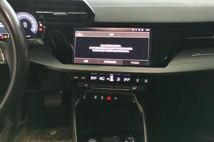 Used Audi A3 2022 A3L Limousine 35 TFSI Fashion Sport Model Audio And AC Panel