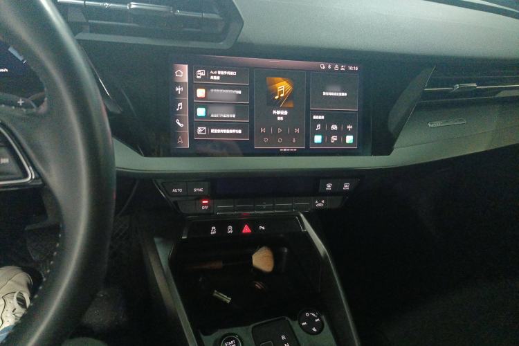 Used Audi A3 2022 A3L Limousine 35 TFSI Fashion Sport Model Audio And AC Panel