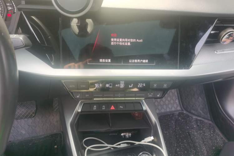 Used Audi A3 2022 Sportback 35 TFSI Fashionable Sports Model Audio And AC Panel