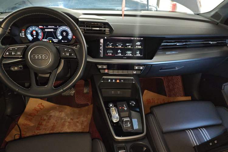 Used Audi A3 2022 A3L Limousine 35 TFSI Fashion Sport Model Audio And AC Panel