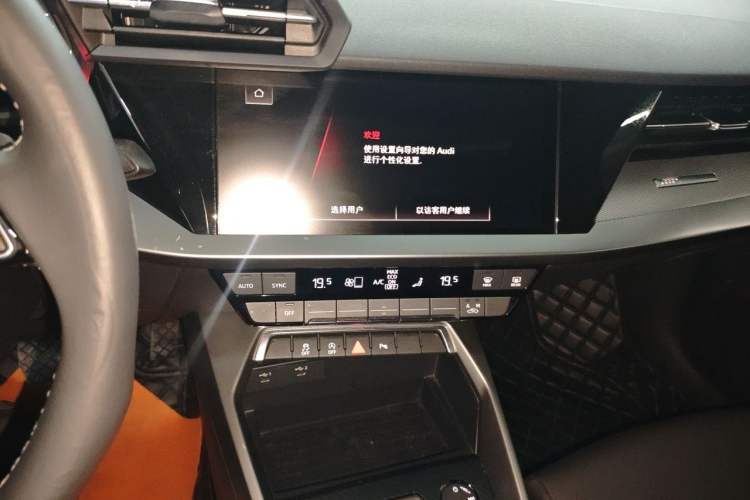Used Audi A3 2022 A3L Limousine 35 TFSI Fashion Sport Model Audio And AC Panel