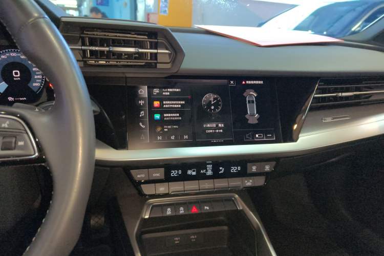 Used Audi A3 2022 Sportback 35 TFSI Fashionable Sports Model Audio And AC Panel