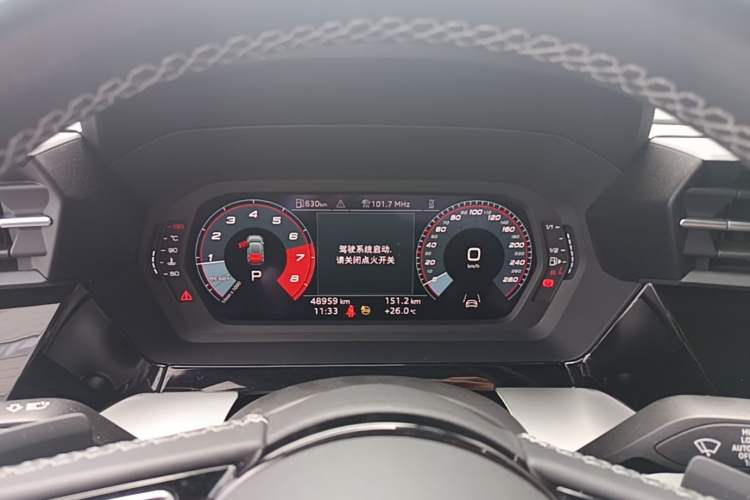 Used Audi A3 2022 Sportback 35 TFSI Fashionable Sports Model Instrument Cluster