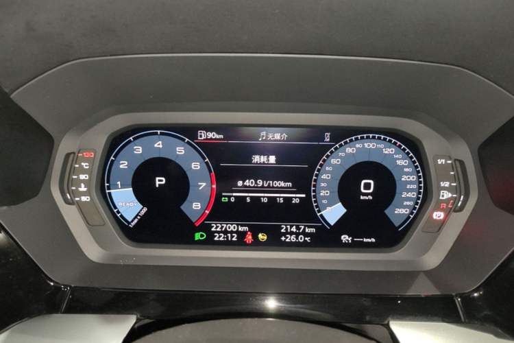 Used Audi A3 2022 Sportback 35 TFSI Fashionable Sports Model Instrument Cluster