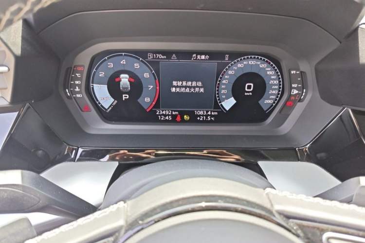 Used Audi A3 2022 Sportback 35 TFSI Fashionable Sports Model Instrument Cluster