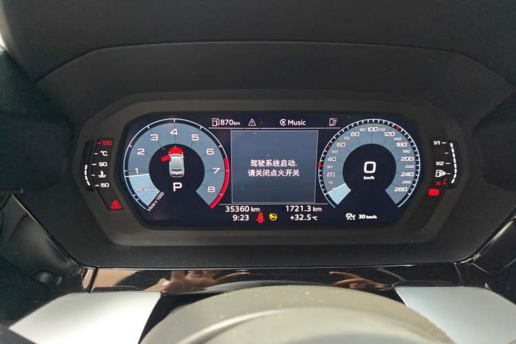 Used Audi A3 2022 A3L Limousine 35 TFSI Fashion Sport Model Instrument Cluster