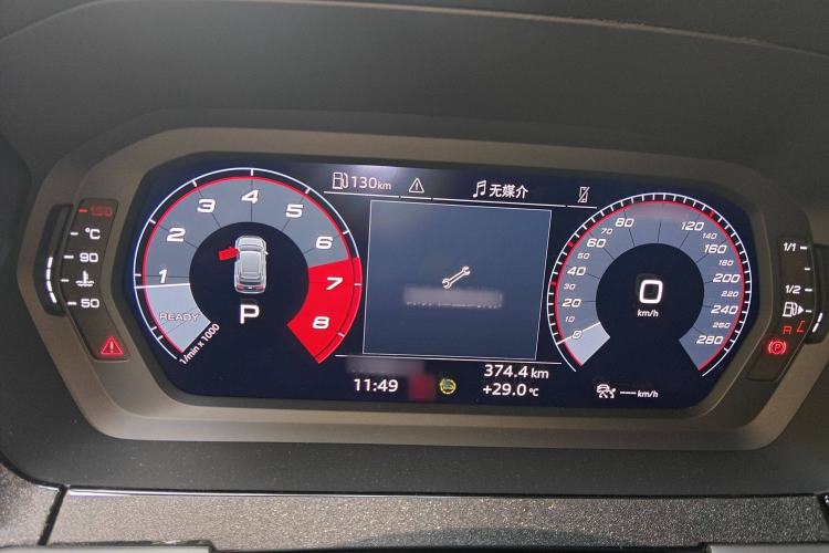 Used Audi A3 2022 Sportback 35 TFSI Fashionable Sports Model Instrument Cluster