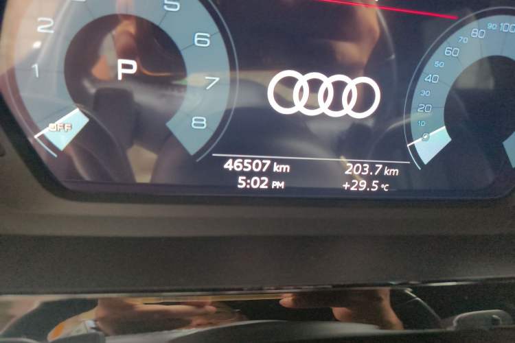 Used Audi A3 2022 Sportback 35 TFSI Ambition Sport Edition Odometer Close Up