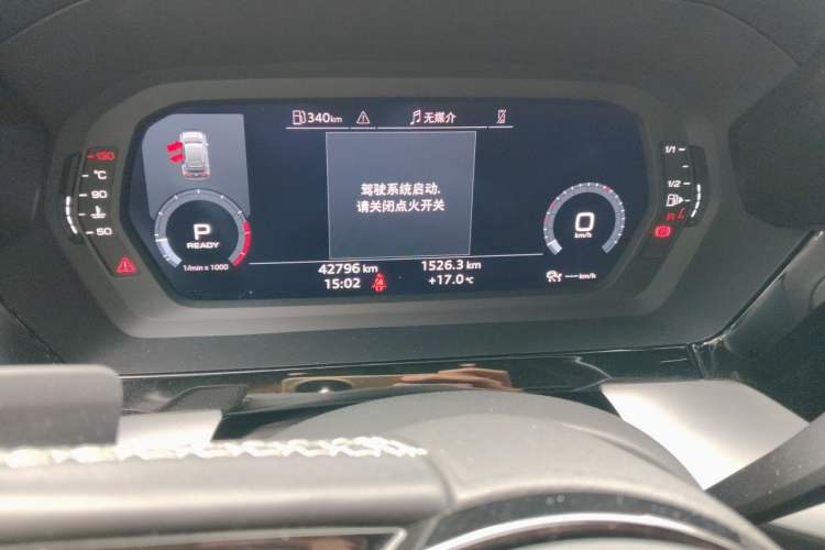 Used Audi A3 2022 Sportback 35 TFSI Fashionable Sports Model Odometer Close Up
