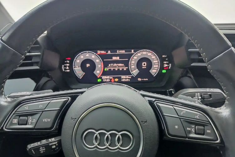 Used Audi A3 2022 Sportback 35 TFSI Fashionable Sports Model Odometer Close Up