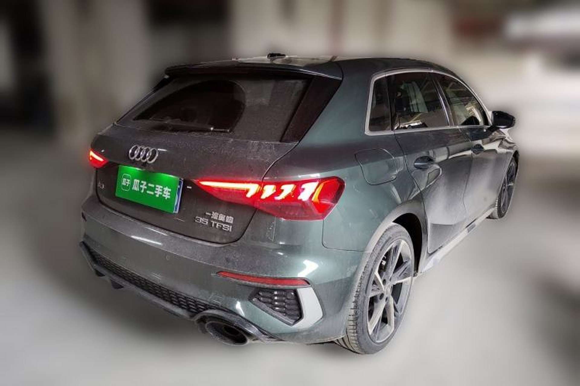 Used Audi A3 2022 Sportback 35 TFSI Fashionable Sports Model Rear Right 45 Deg
