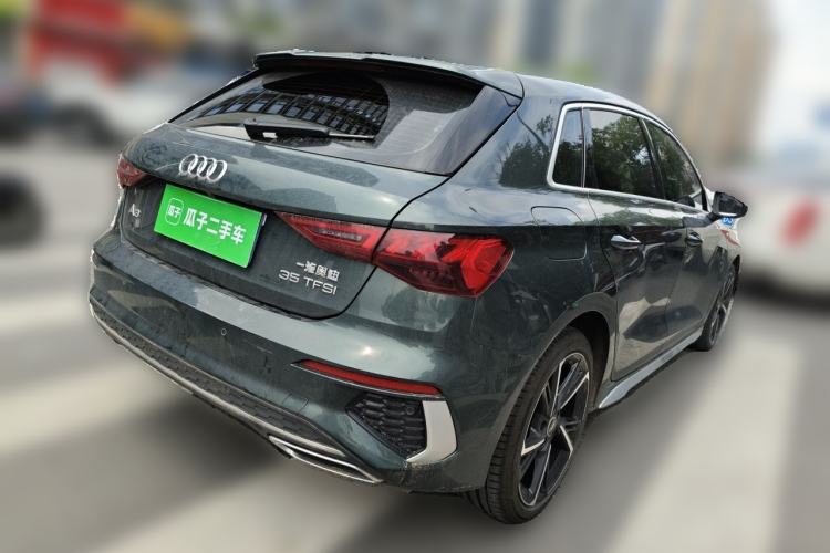 Used Audi A3 2022 Sportback 35 TFSI Fashionable Sports Model Rear Right 45 Deg