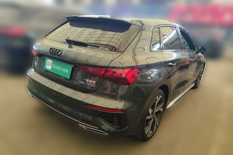 Used Audi A3 2022 Sportback 35 TFSI Luxury Sports Model Rear Right 45 Deg