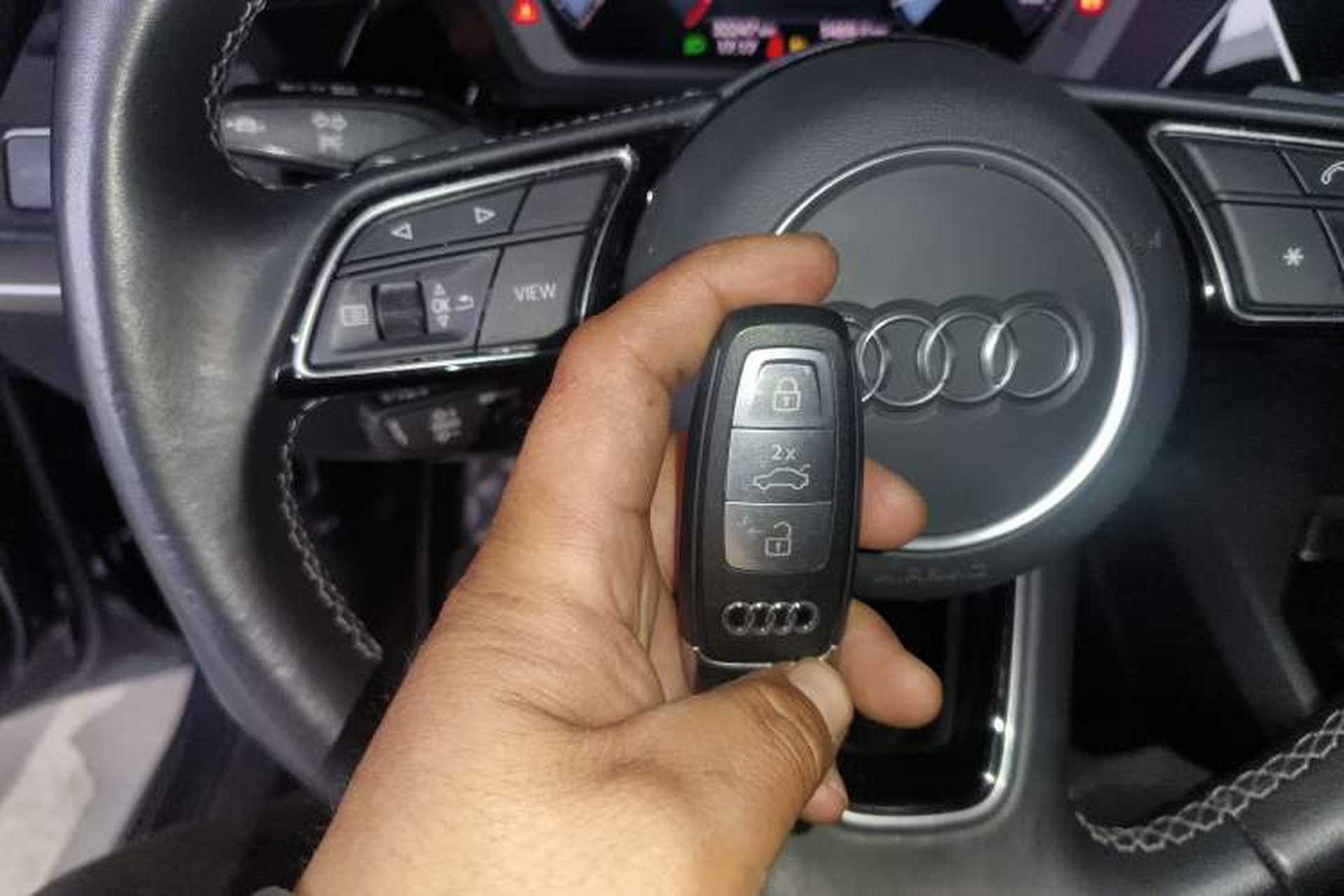 Used Audi A3 2022 A3L Limousine 35 TFSI Fashion Sport Model Vehicle Key