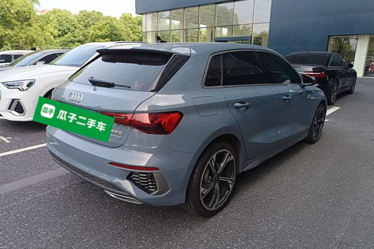 Used Audi A3 2022 Sportback 35 TFSI RS Performance Package Rear Right 45 Deg