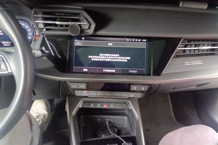 Used Audi A3 2022 Sportback 35 TFSI Fashionable Sports Model Audio And AC Panel