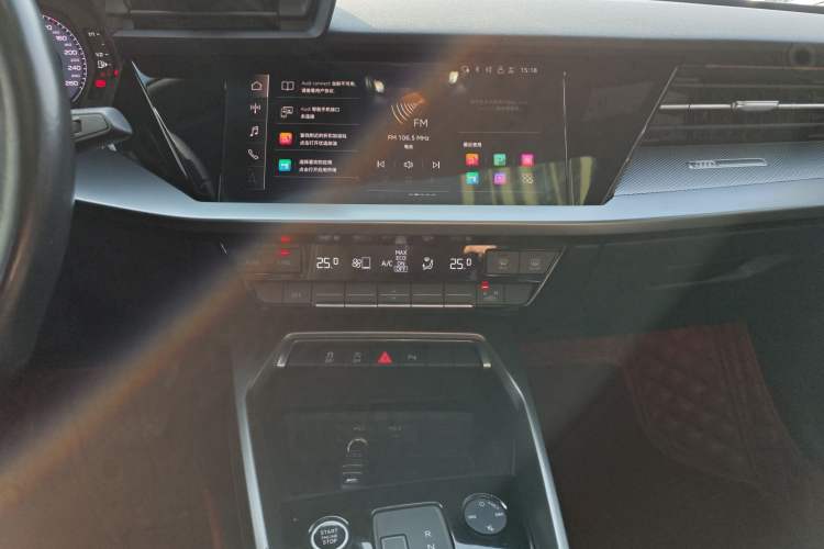 Used Audi A3 2022 A3L Limousine 35 TFSI Fashion Sport Model Audio And AC Panel