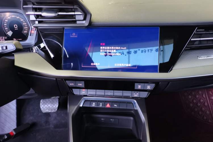 Used Audi A3 2022 A3L Limousine 35 TFSI Fashion Sport Model Audio And AC Panel